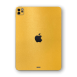 iPad PRO 12.9  (2021) YELLOW MATT Metallic Skin Sale