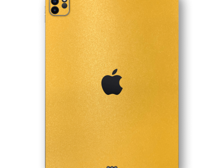 iPad PRO 12.9  (2021) YELLOW MATT Metallic Skin Sale