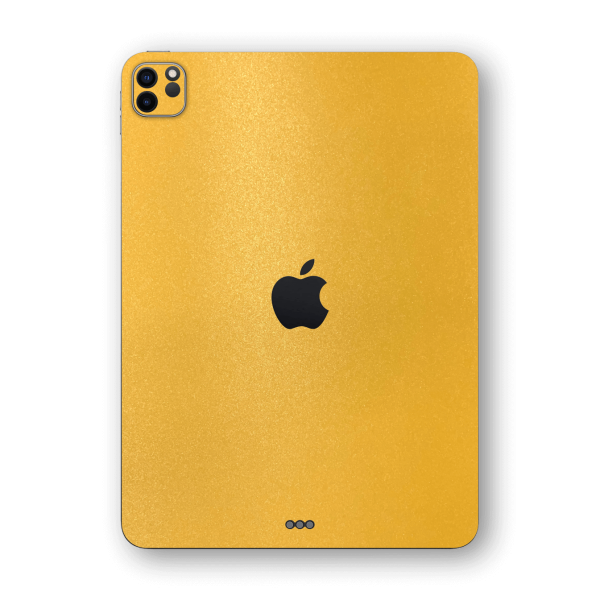 iPad PRO 12.9  (2021) YELLOW MATT Metallic Skin Sale