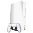 PlayStation 5 (PS5) DIGITAL EDITION GLOSSY JET WHITE Skin Online Sale