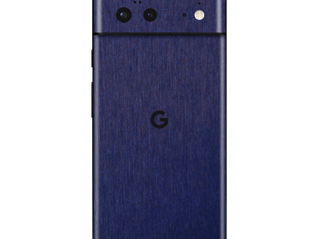 Google Pixel 6 BRUSHED BLUE Metallic Skin on Sale