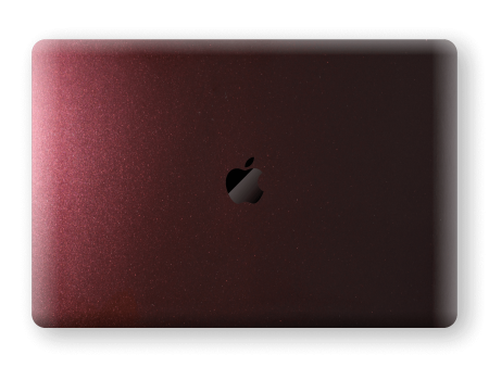 MacBook AIR 13  (2020) GLOSS BLACK ROSE Metallic Skin Supply