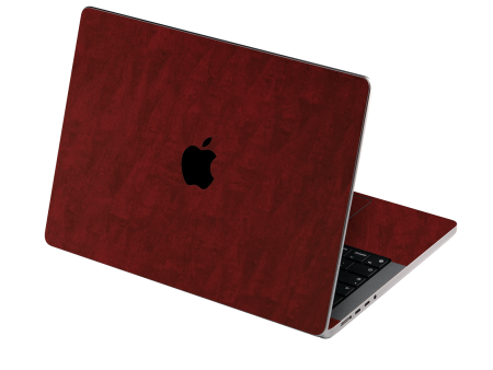 MacBook PRO 16” (2024, M4) LUXURIA Scarlet Satin Wood Skin on Sale