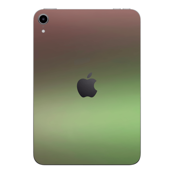 iPad mini 7 CHAMELEON AVOCADO Matt Metallic Skin Fashion