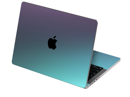 MacBook PRO 16” (2024, M4) CHAMELEON TURQUOISE LAVENDER Matt Metallic Skin Online now