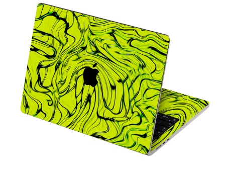 MacBook AIR 13.6  (2022 2024) SIGNATURE Hypnotic Jade Skin Online Sale