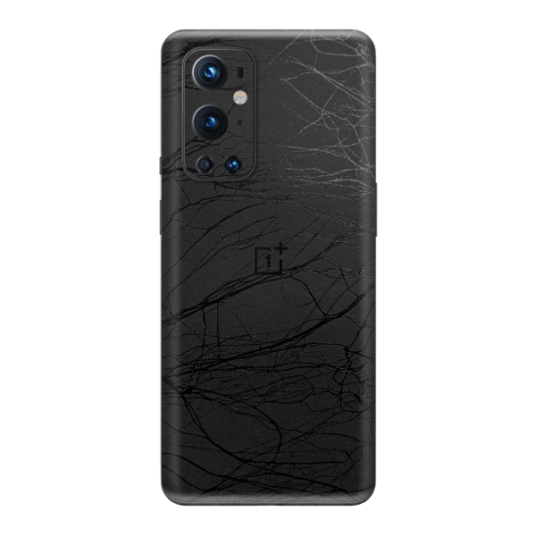 OnePlus 9 PRO LUXURIA BLACK WEB Textured Skin Online Hot Sale