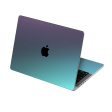 MacBook PRO 14  (2024, M4) CHAMELEON TURQUOISE LAVENDER Matt Metallic Skin Discount