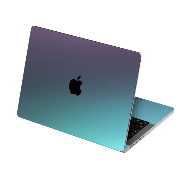 MacBook PRO 14  (2024, M4) CHAMELEON TURQUOISE LAVENDER Matt Metallic Skin Discount