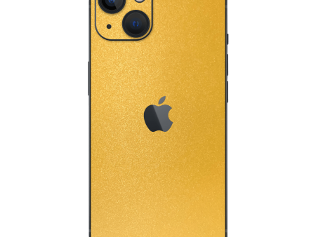 iPhone 14 YELLOW MATT Metallic Skin For Discount