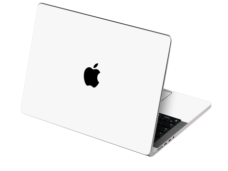 MacBook PRO 14  (2021) GLOSSY JET WHITE Skin For Discount