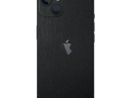 iPhone 13 BRUSHED BLACK Metallic Skin Supply