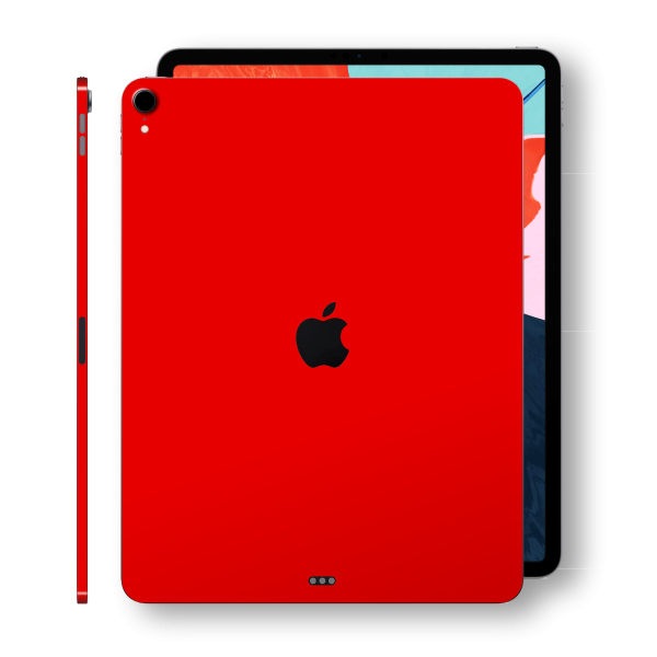 iPad PRO 12.9-inch Glossy BRIGHT RED Skin (3rd Gen, 2018) Sale