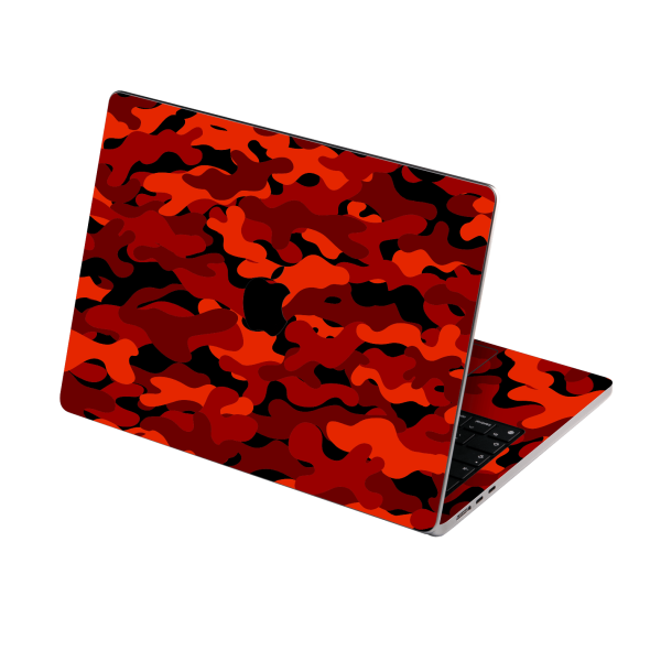 MacBook AIR 13.6  (2022 2024) SIGNATURE Fire CAMO Skin Discount