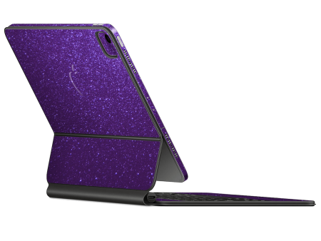 Magic Keyboard for iPad AIR 4 5 DIAMOND PURPLE Skin For Cheap