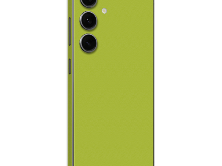 Samsung Galaxy S24(FE) LUXURIA Lime Green Textured Skin on Sale