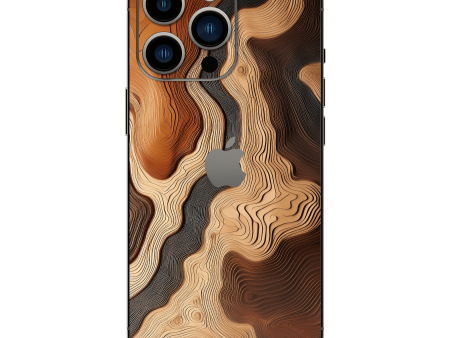 iPhone 15 PRO SIGNATURE Dune Écru Skin Fashion