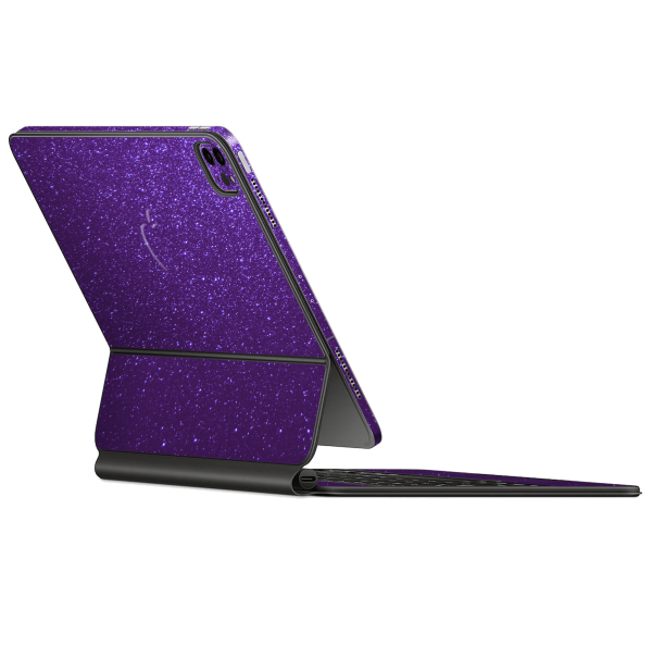 Magic Keyboard for iPad Pro 12.9  (Gen 3-4) Diamond PURPLE Skin Hot on Sale