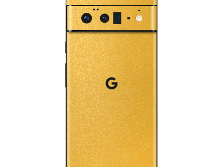 Google Pixel 6 PRO YELLOW MATT Metallic Skin Hot on Sale