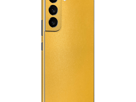 Samsung Galaxy S22 YELLOW MATT Metallic Skin Discount