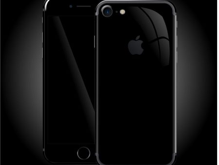 iPhone 8 LUXURIA High Gloss JET BLACK Skin Supply