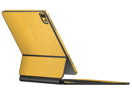 Magic Keyboard for iPad Pro 11  (Gen 1-2) YELLOW MATT Metallic Skin Sale