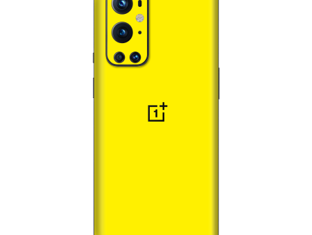 OnePlus 9 PRO GLOSSY Lemon Yellow Skin Fashion