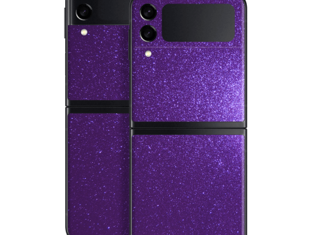 Samsung Galaxy Z Flip 3 DIAMOND PURPLE Skin Sale