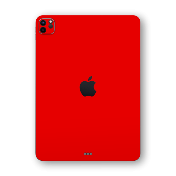 iPad PRO 12.9  (2020) GLOSSY BRIGHT RED Skin Online Sale