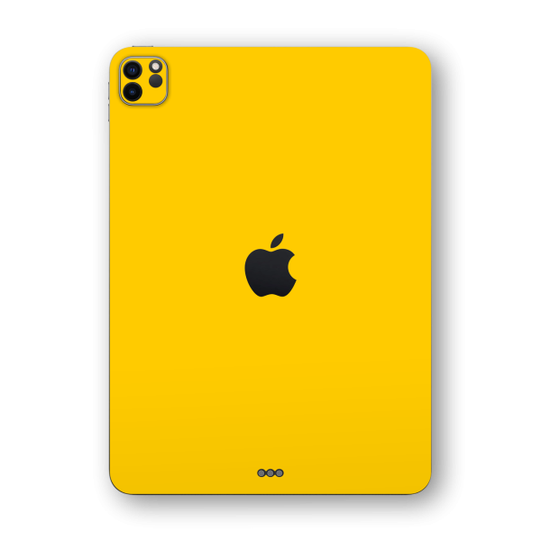 iPad PRO 12.9  (2020) GLOSSY Golden Yellow Skin Supply