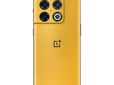 OnePlus 10 PRO YELLOW MATT Metallic Skin Discount