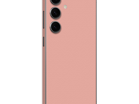 Samsung Galaxy S24(FE) LUXURIA Soft PINK Textured Skin Online