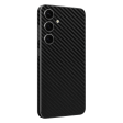 Samsung Galaxy S24(FE) Textured CARBON Fibre Skin - BLACK For Cheap