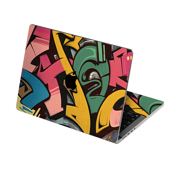 MacBook PRO 16” (2024, M4) SIGNATURE Vintage Street Art Skin Discount