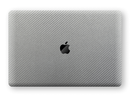 MacBook AIR 13  (2020) 3D Textured CARBON Fibre Skin - Metallic Grey Cheap