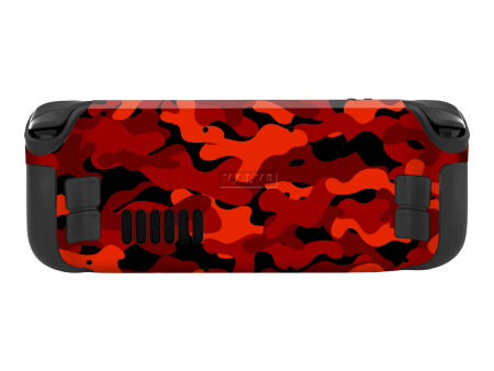 Steam Deck SIGNATURE Fire CAMO Skin Online Sale