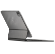 Magic Keyboard for iPad Pro 12.9  (Gen 3-4) 3D Textured CARBON Fibre Skin - Metallic Grey Sale