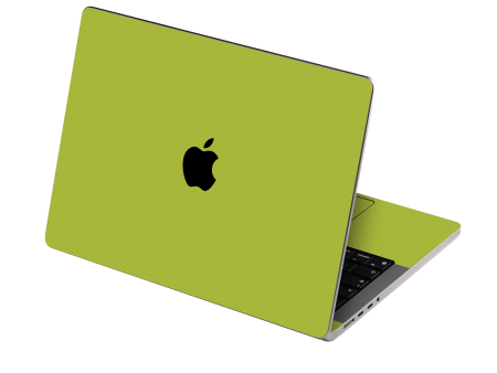 MacBook PRO 16” (2024, M4) LUXURIA Lime Green Textured Skin For Sale