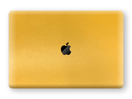 MacBook AIR 13  (2020) YELLOW MATT Metallic Skin Hot on Sale