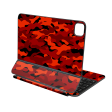 Magic Keyboard for iPad PRO 13” (M4, 2024) SIGNATURE Fire CAMO Skin Cheap