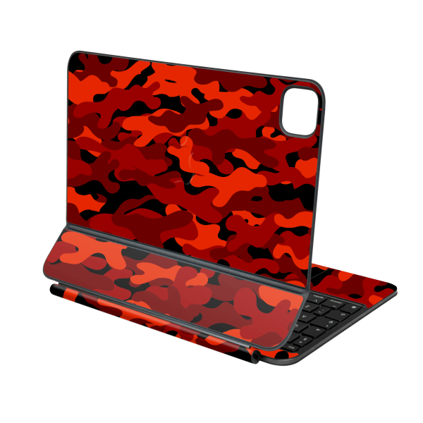 Magic Keyboard for iPad PRO 13” (M4, 2024) SIGNATURE Fire CAMO Skin Cheap