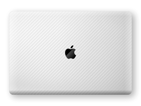 MacBook AIR 13  (2020) 3D Textured CARBON Fibre Skin - WHITE Online