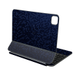 Magic Keyboard for iPad PRO 13” (M4, 2024) LUXURIA Navy Blue HONEYCOMB 3D TEXTURED Skin For Cheap