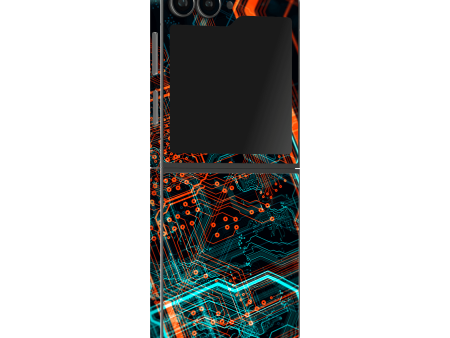 Samsung Z Flip 6 SIGNATURE NEON PCB Board Skin Fashion