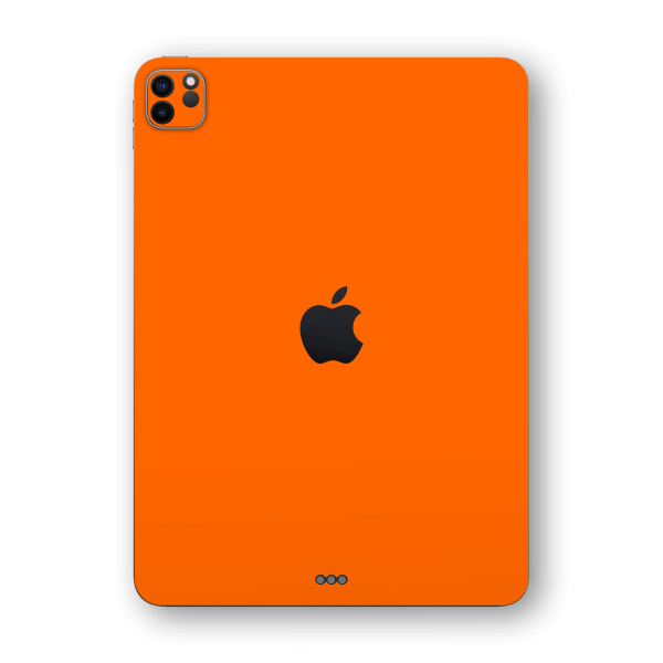 iPad PRO 12.9  (2021) GLOSSY ORANGE Skin Supply