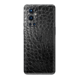 OnePlus 9 PRO LUXURIA BLACK ALLIGATOR Leather Skin Hot on Sale