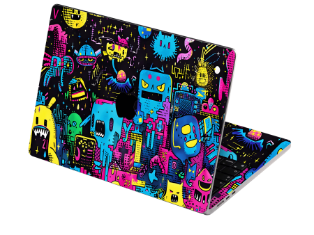 MacBook AIR 15  (2023 2024) SIGNATURE Arcade Rave Skin For Cheap