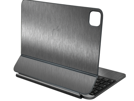 Magic Keyboard for iPad PRO 13” (M4, 2024) BRUSHED TITANIUM Metallic Skin For Cheap