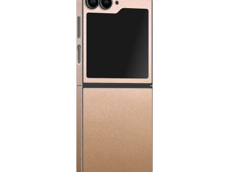 Samsung Z Flip 6 LUXURIA Rose Gold Metallic Skin Discount