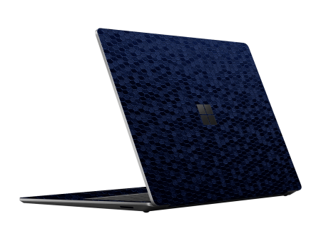 Surface LAPTOP 4, 15  LUXURIA Navy Blue HONEYCOMB 3D TEXTURED Skin Sale